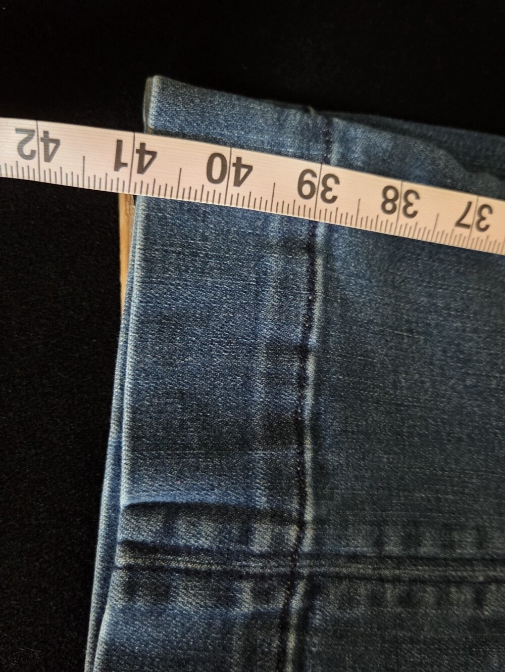 Talbots Flare Leg Travel Jean Women's Pull-On Jeans 1x - Picture 11 of 13
